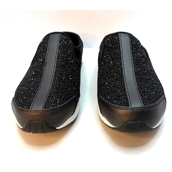 Easy Spirit Women's Sparkle Slip-On Mule Walking Sneakers Size 8.5W Black NWT - Picture 3 of 7
